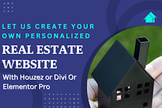 create modern real estate website with wordpress, houzez and divi for agents