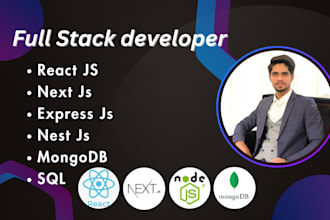 expert mern stack developer, mongodb, express js, react js and node js