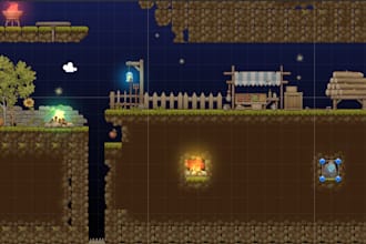 develop 2d game at unity engine