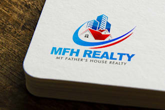 do modern, pro business or church logo design
