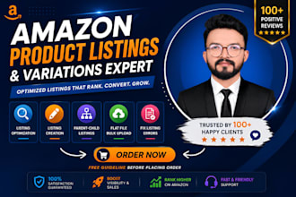 create amazon listing variation, product upload, fix  amazon listings issue
