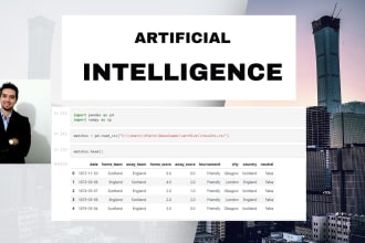 do an artificial intelligence model for score prediction