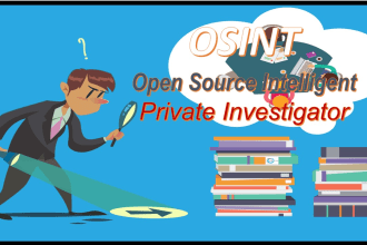 be your online private investigator and osint expart