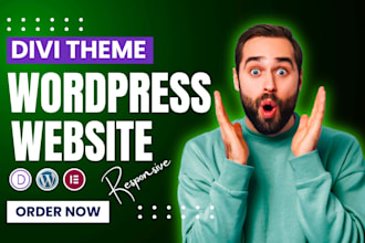 be divi website expert for divi wordpress website by divi theme, divi builder