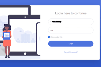 develop CRM dashboards using php with sbadmin