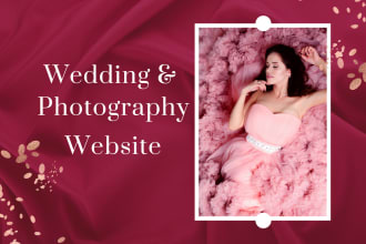 create professional photography website