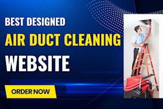 make well designed air duct cleaning website