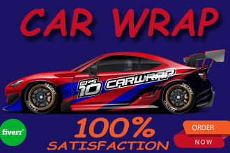 car wrap, vehicle wrap,racing car wraps,van wrap design