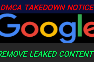 send dmca takedown notice to remove google search images under dmca