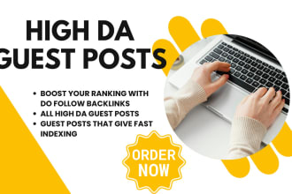do SEO link building with guest posts and blogger outreach