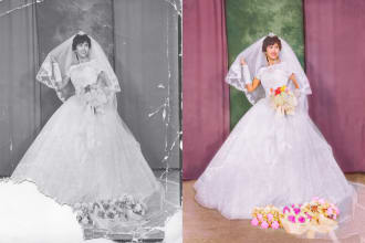 restore old photos,restoration,repair photos,colorize photos
