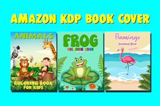 design kids coloring book for amazon KDP low content book