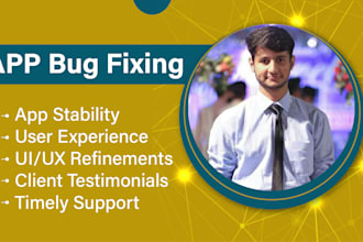fix android app issues, android application bugs