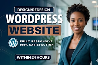 design or build luxury wordpress website development