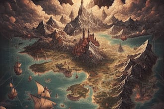 make  a map for your fantasy world