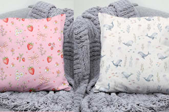 design pattern for pillow, cushion and bedsheet