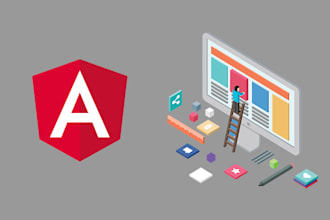 develop dynamic web app with angular