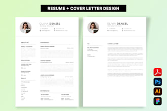 design professional resume and cover letter in 24 hrs