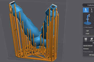 support your miniatures, figures for 3d printing