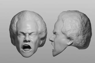 do high quality sculpture for 3d printer