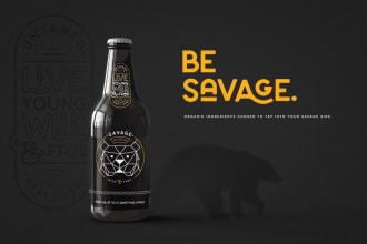 design awesome logo for beer and beverage