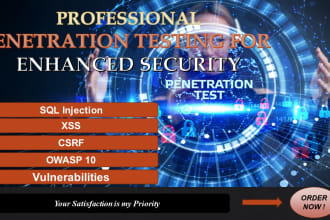 perform penetration testing on your website and be secure