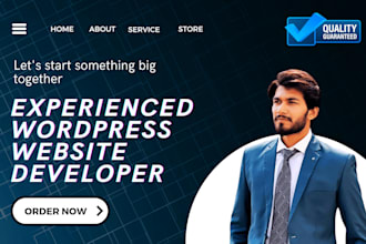 edit, redesign and develop wordpress websites for businesses