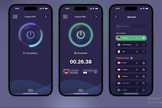 develop a business vpn app for streaming, gaming, anonymous browsing