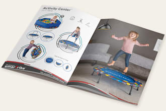 design a professional product catalog or lookbook