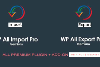 install latest wp all export import and migrate custom fields media