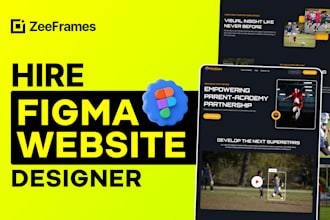 do figma website design, ui ux design and figma design