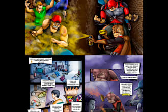 create excellent comics for you