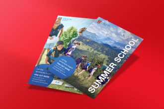 design an educational flyer for your institution or school