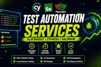 do automation testing for your web and mobile app
