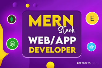 build dynamic mern website using node, react, mongodb, and express