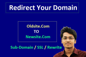 redirect domain forward to another url or website