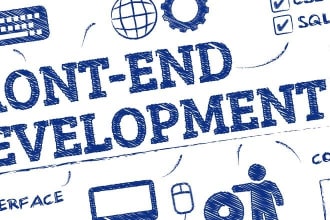 do frontend web development using react, solid,  svelte js