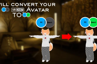 make a quest version of your vrchat avatar