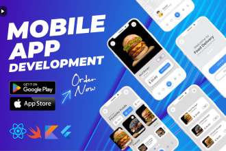 do mobile app development, ios app, android app developer, flutter, react native