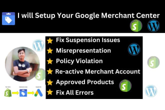 fix google merchant center suspension