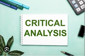 do urgent critical thinking and analysis tasks