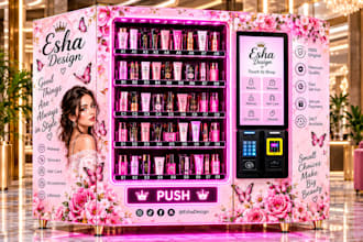 design vending machine design and atm machine