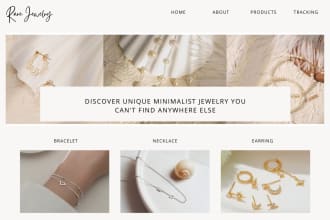 build a jewelry dropshipping store with email automations
