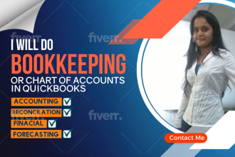 do quickbooks bookkeeping or chart of accounts