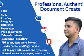 create professional documents in microsoft word for you