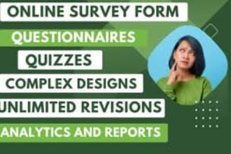 conduct expert survey design and data analysis