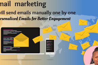 send customized emails manually one by one