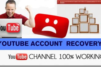 write professional winning youtube appeal for  suspension, reinstatement expert