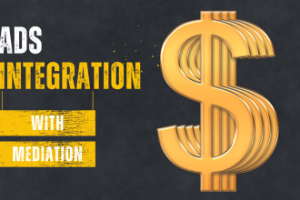 integrate ads mediation in your unity project