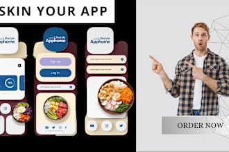 reskin, rebrand, and build your android, ios and flutter app